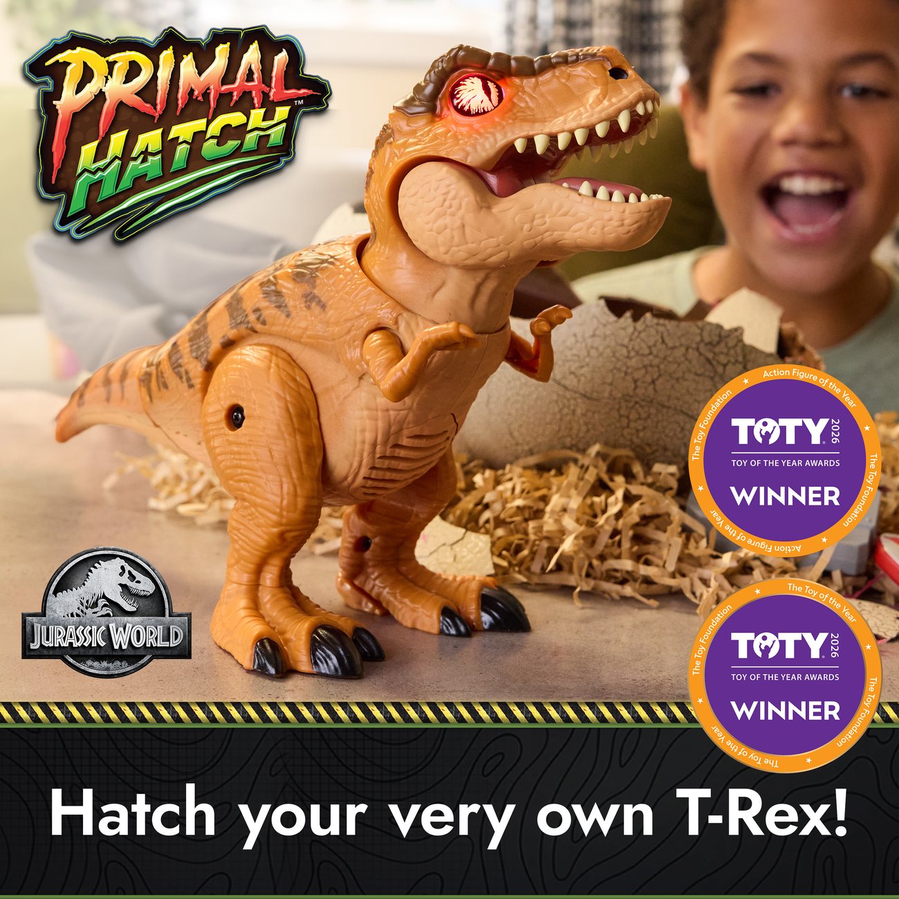 Jurassic World T-Rex by Primal Hatch