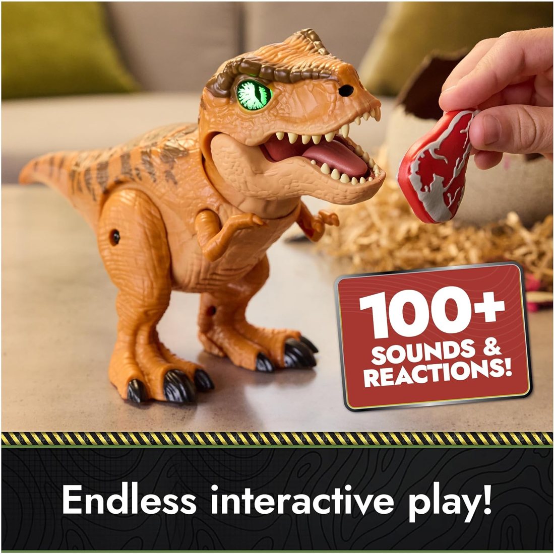 Primal Hatch Jurassic World T-Rex Hatching Egg — photo 6