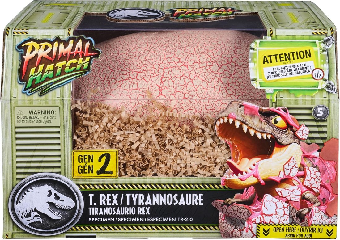 Primal Hatch Jurassic World T-Rex Gen 2 Hatching Egg — photo 7